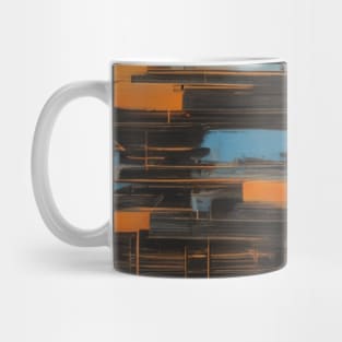 Oil paint splash art Mug